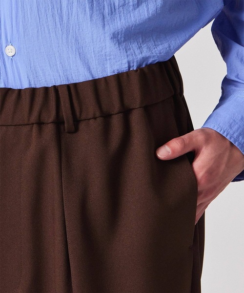 PS Paul Smith(ピーエスポールスミス)の「コンフォートアーバン バギーパンツ / 262711 EXTR01(その他パンツ・メンズ・ブラック/ブラウン・MEDIUM/SMALL)」の5枚目の写真