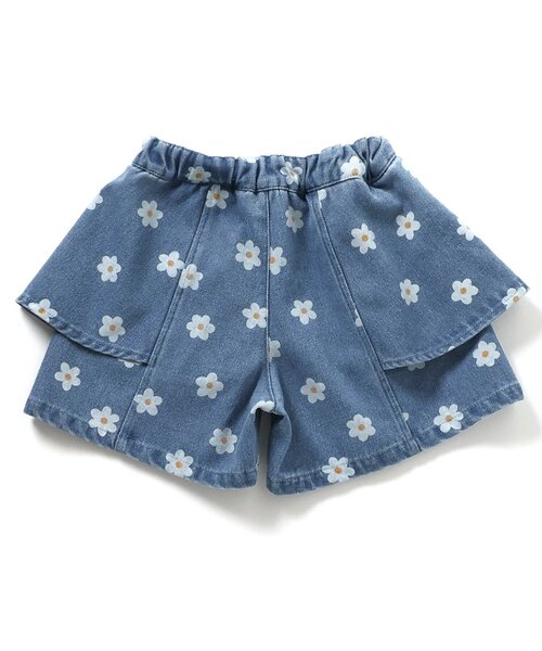 apres les cours（アプレレクール）の「【リンク】サイドフレアショートパンツ（その他パンツ・キッズ・グレー/ブルー/その他3・120/80/140/130/110/100/90）」の9枚目の写真