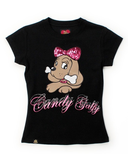 GALFY(ガルフィー)の「【GALFY/ガルフィー】キラピカラブリィTee(Tシャツ/カットソー・レディース・ホワイト/ブラック/ピンク・S/M)」の5枚目の写真