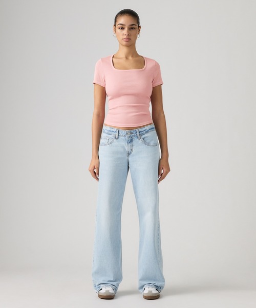 Levi's(リーバイス)の「Levi's/リーバイス LOW LOOSE ジーンズ ライトインディゴ(デニムパンツ・レディース・ライトインディゴブルー・28inch/27inch/26inch/25inch/24inch/23inch)」の8枚目の写真