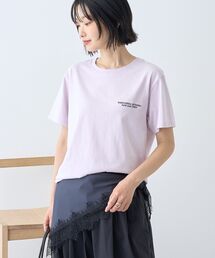 フォト&レタリングプリントTシャツ