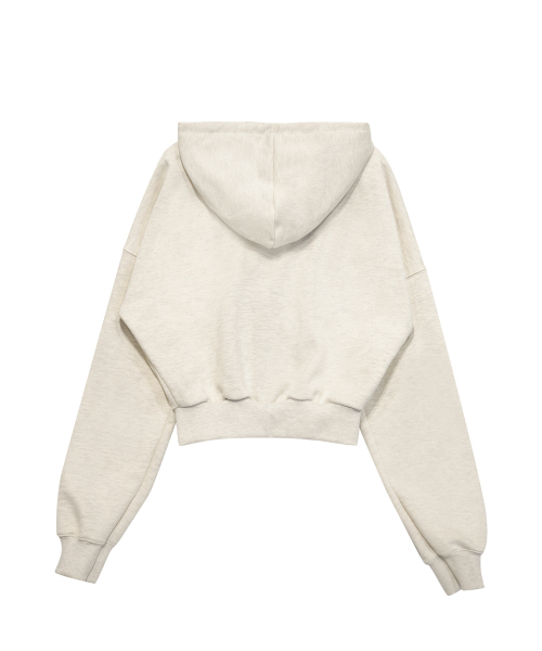 MIRECO（ミレコ）の「CONTRAST PATCH ZIP-UP OATMEAL（パーカー・レディース・その他・FREE）」の5枚目の写真