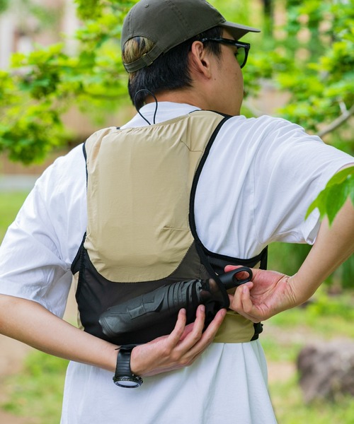 EKAL（エカル）の「TINY GARDEN PRODUCTS　マルチユースメッシュベスト（ベスト・レディース・ベージュ・ONE）」の7枚目の写真