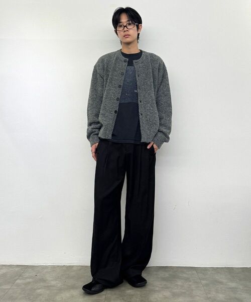 MISEKISEOUL MEN(ミセキソウルメンズ)の「Two tuck wide pants BLACK(その他パンツ・メンズ・その他・3)」の10枚目の写真