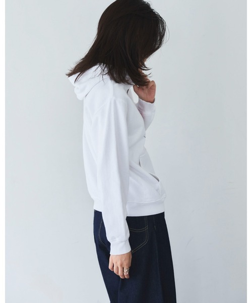GOOD ROCK SPEED(グッドロックスピード)の「【GOOD ROCK SPEED】MICKY/Hoodie(パーカー・レディース・ブラック/サックスブルー/ホワイト・L)」の17枚目の写真