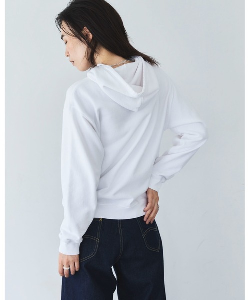 GOOD ROCK SPEED(グッドロックスピード)の「【GOOD ROCK SPEED】MICKY/Hoodie(パーカー・レディース・ブラック/サックスブルー/ホワイト・L)」の18枚目の写真