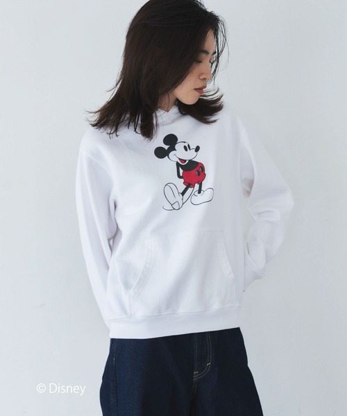 GOOD ROCK SPEED(グッドロックスピード)の「【GOOD ROCK SPEED】MICKY/Hoodie(パーカー・レディース・ブラック/サックスブルー/ホワイト・L)」の22枚目の写真