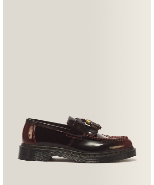 Dr. Martens(ドクターマーチン)の「Dr. Martens/ドクターマーチン ADRIAN HDW タッセル ローファー 44083600(ローファー・レディース・チェリーレッド・UK10/UK9/UK8/UK7/UK6/UK5/UK11/UK4/UK3/UK13/UK12)」の1枚目の写真