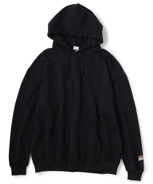 FRUIT OF THE LOOM(フルーツオブザルーム)の「FRUIT NEW LOGO HOODY(パーカー・メンズ・杢グレー/ブラック/ネイビー・S/L/M)」の1枚目の写真