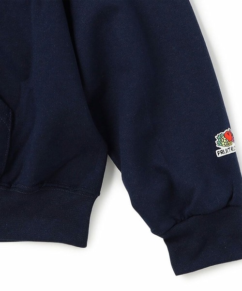 FRUIT OF THE LOOM(フルーツオブザルーム)の「FRUIT NEW LOGO HOODY(パーカー・メンズ・杢グレー/ブラック/ネイビー・S/L/M)」の9枚目の写真