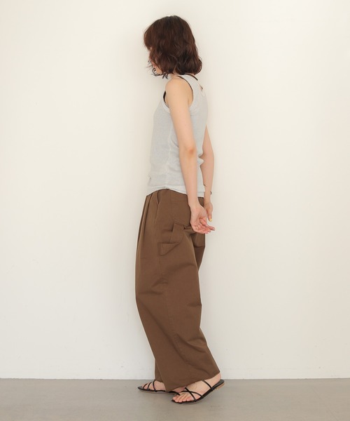 cheriella(シェリエラ)の「【cheriella】グリッターリブタンクトップ GLITTER RIB TANK TOP(Tシャツ/カットソー・レディース・グレー/オフホワイト/ライム・FREE)」の10枚目の写真