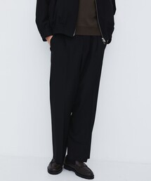 【数量限定生産】Super120s WOOL SERGE 2TUCK PANTS |SETUP可/防臭/吸湿性/2タック