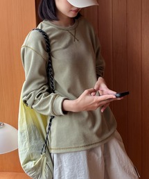 BROKEN BASE（ブロークンベース）の「Waffle Long-Sleeve Tee / ワッフルロングスリーブTee（Tシャツ/カットソー）」