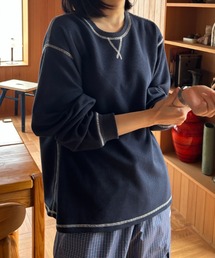 BROKEN BASE（ブロークンベース）の「Waffle Long-Sleeve Tee / ワッフルロングスリーブTee（Tシャツ/カットソー）」
