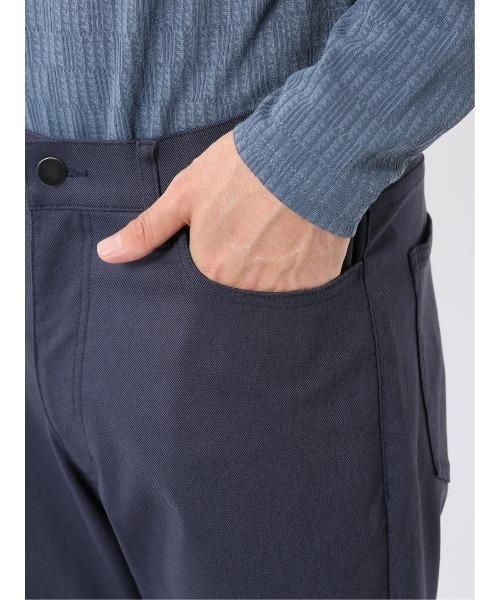 m.f.editorial(エムエフエディトリアル)の「パンツ メンズ ストレッチ スリム 5ポケット テーパード ソラーロ クロスストレッチ(チノパンツ・メンズ・ライトグレー/ネイビー・LARGE/MEDIUM/X-LARGE/S)」の20枚目の写真