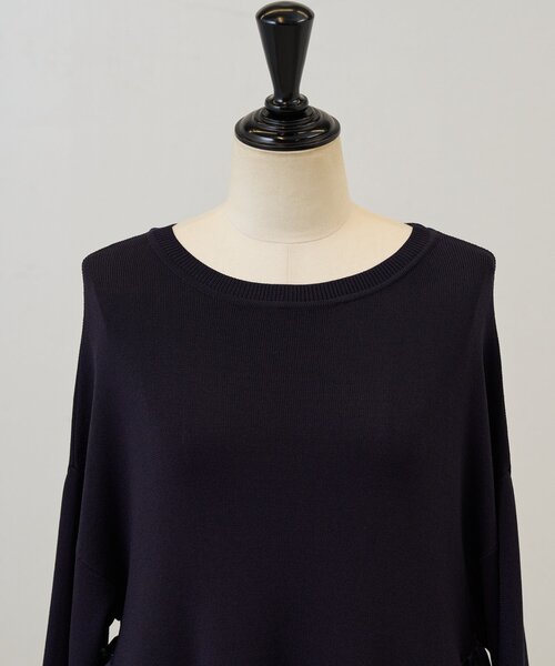 BEARDSLEY(ビアズリー)の「《ZOZO先行販売開始》フェザー刺繍コンビワンピ(ワンピース・レディース・ネイビー・FREE)」の17枚目の写真