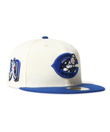 Lafayette（ラファイエット）の「ニューエラ【NEW ERA】- シンシナティ・レッズ キャップ【CINCINNATI REDS CO KEN GRIFFEY JR 30 59FIFTY CHROME/LIGHT ROYAL 71024207】（Tシャツ/カットソー）」