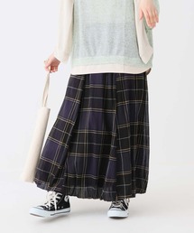ボイルチェックバルーンスカート