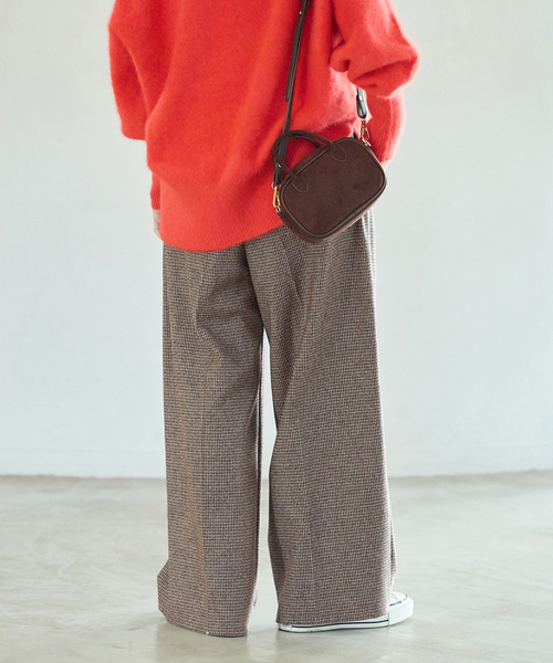 journal standard L'essage（ジャーナルスタンダードレサージュ）の「千鳥チェックパンツ（スラックス・レディース・ウッド・38/36）」の5枚目の写真