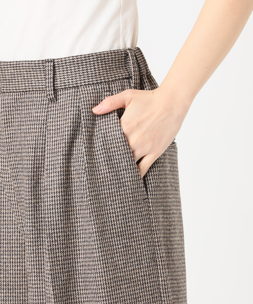 journal standard L'essage（ジャーナルスタンダードレサージュ）の「千鳥チェックパンツ（スラックス・レディース・ウッド・38/36）」の14枚目の写真