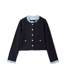 CELFORD（セルフォード）の「【WASHABLE】フリルデタッチャブルカーディガン（カーディガン/ボレロ）」