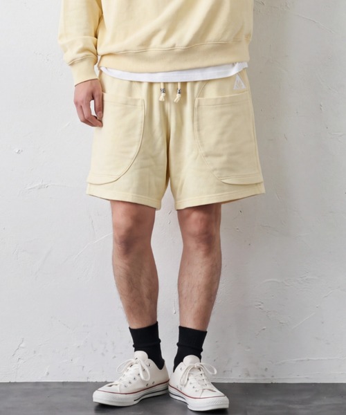 INNOCENT(イノセント)の「【Wasted Collective/ウェイステッド コレクティブ】WASTED SWEAT SHORTS WCSWTSHORTS01(スウェットパンツ・メンズ・ブラック/グレー/イエロー・MEDIUM/LARGE/X-LARGE)」の3枚目の写真
