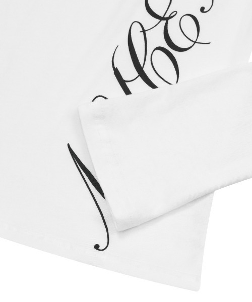 MUCENT(ムセント)の「A'GEM/9 × .kom 『MUCENT/ムセント』 ETHER ANGEL WINGS LONG SLEEVE TEE/ETHER エンゼル羽長袖Tシャツ(Tシャツ/カットソー・レディース・ブラック/ホワイト・FREE)」の10枚目の写真