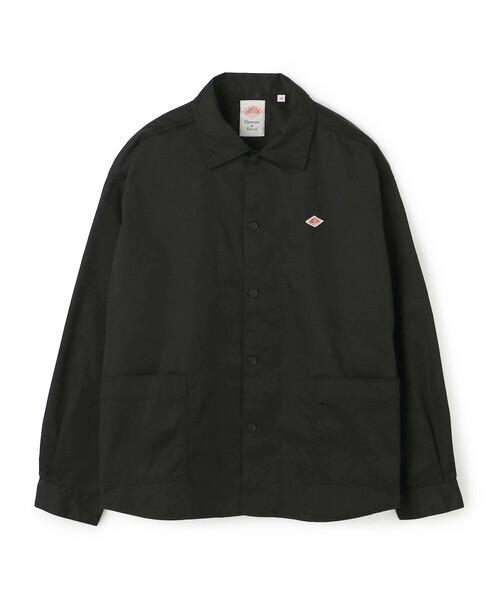 DANTON(ダントン)の「Men's T/C Twill Long Sleeve Shirt(シャツ/ブラウス・メンズ・ブルー/オリーブ/グレー/ブラック・44/40/42/38)」の2枚目の写真