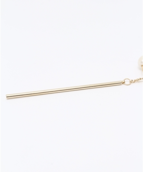 Heather（ヘザー）の「パールリングラリエットネックレス　715087（ネックレス・レディース・ゴールド・ONE SIZE）」の2枚目の写真