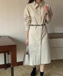 ウエストマーク ステンカラーコート