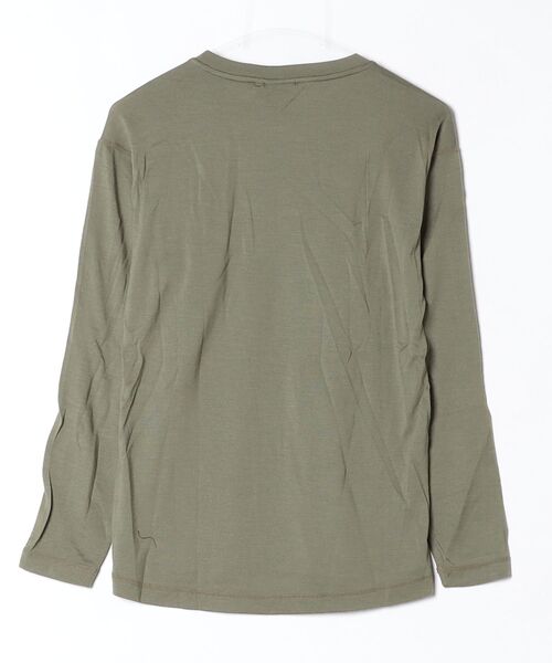 ICEPEAK（アイスピーク）の「ICEPEAK YVES アイスピック 長袖Tシャツ（Tシャツ/カットソー・レディース・カーキ/オレンジ・M/L）」の3枚目の写真