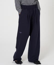 Comfy 2way Overfit sweat pants - Navy