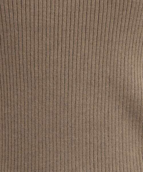OPAQUE.CLIP（オペークドットクリップ）の「袖口シアーフリルニット【洗濯機OK】（ニット/セーター・レディース・ブラック/ブラウン系/オフホワイト・38/40/42）」の15枚目の写真