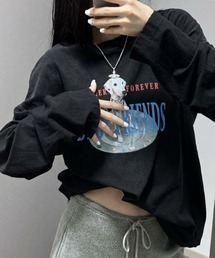 オーバーサイズ」に該当するメンズのTシャツ/カットソー（ブラック
