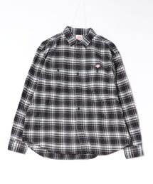 Men's Flannel Check Regular Collar Shirt