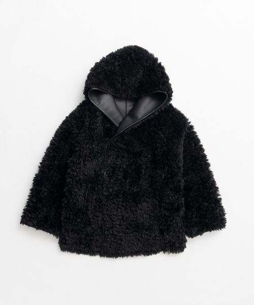 PRANK PROJECT(プランクプロジェクト)の「【2026Winter Pre-Order】リバーシブルフードボアコート / Reversible Hooded Boa Coat(その他アウター・レディース・グレー/ブラック/ホワイト・FREE)」の9枚目の写真