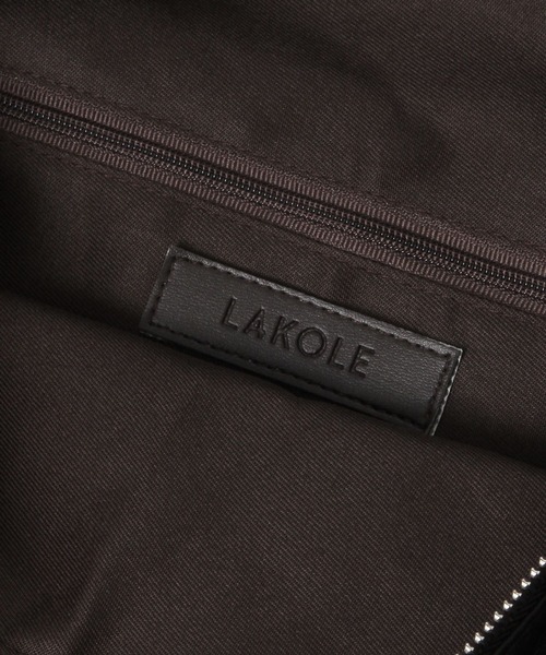 LAKOLE(ラコレ)の「3WAYショルダーBAG / 1084887(ショルダーバッグ・レディース・ダークブラウン/クリーム/ブラック・FREE)」の19枚目の写真