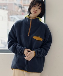 DAWNCE（ダウンス）の「【AKI・三嶋ひな 着用】フリースハーフジッププルオーバー（スウェット）」