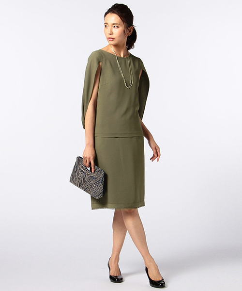 NOLLEY’S(ノーリーズ)の「【ANAN'S/アナンズ】 抜き手ビーズ刺繍クラッチバッグ(クラッチバッグ・レディース・ネイビー/シャンパン・FREE)」の14枚目の写真