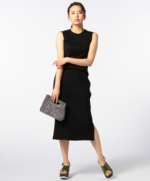 NOLLEY’S(ノーリーズ)の「【ANAN'S/アナンズ】 抜き手ビーズ刺繍クラッチバッグ(クラッチバッグ・レディース・ネイビー/シャンパン・FREE)」の12枚目の写真