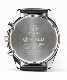 美品☆ bPr BEAMS × WIRED 別注 クォーツ クロノグラフ 黒×黒 美品☆ bPr BEAMS × WIRED 別注 クォーツ クロノグラフ 黒×黒