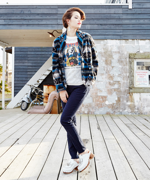 HYSTERIC GLAMOUR（ヒステリックグラマー）の「SUNSET WOMAN総柄