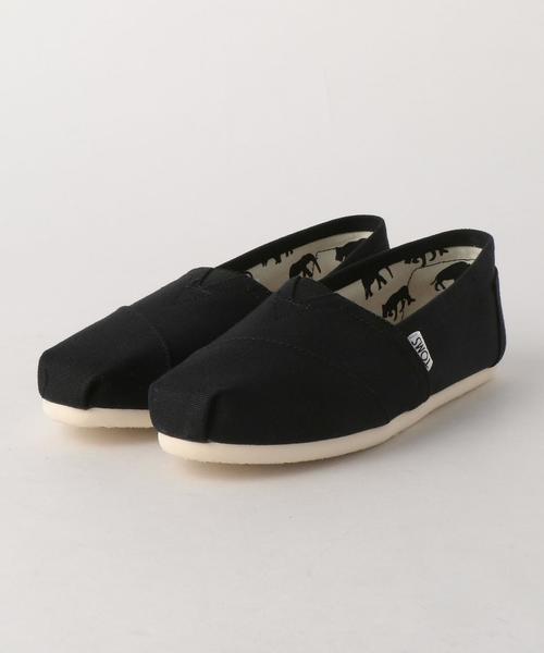 TOMS（トムス）の「＜TOMS＞ORIGINAL CLASSIC スリッポン◆（スリッポン・レディース・オフホワイト/ブラック/グレー・8/6/5h/7/7h/6h）」の2枚目の写真