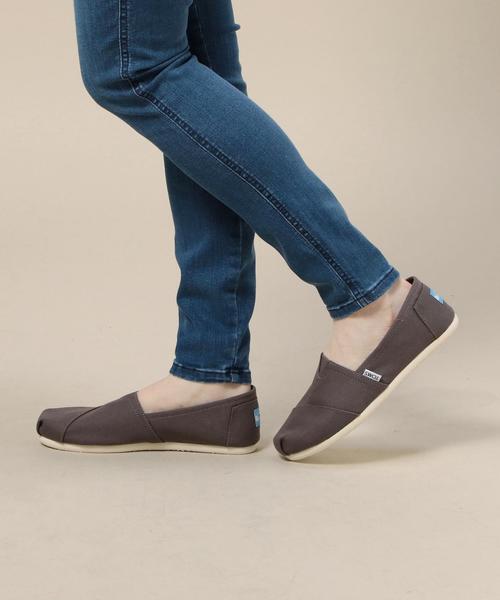 TOMS（トムス）の「＜TOMS＞ORIGINAL CLASSIC スリッポン◆（スリッポン・レディース・オフホワイト/ブラック/グレー・8/6/5h/7/7h/6h）」の12枚目の写真