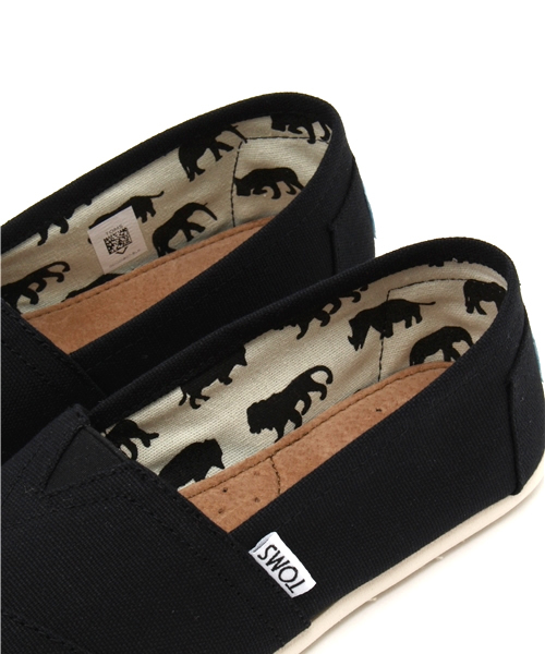 TOMS（トムス）の「＜TOMS＞ORIGINAL CLASSIC スリッポン◆（スリッポン・レディース・オフホワイト/ブラック/グレー・8/6/5h/7/7h/6h）」の9枚目の写真