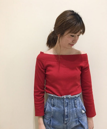 mystic | オフショルティー(Tシャツ/カットソー)