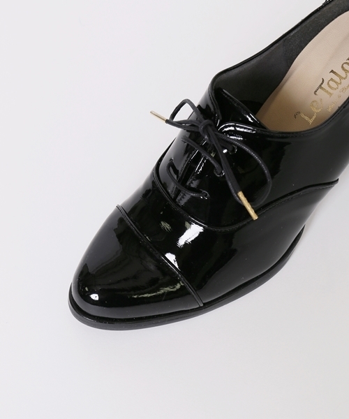 LE TALON（ルタロン）の「6cmレースアップパンプス◆（パンプス・レディース・ブラウン/ブラック/グレー・36/37/35.5/36.5/37.5）」の6枚目の写真