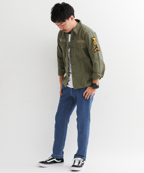 URBAN RESEARCH Sonny Label（アーバンリサーチサニーレーベル）の「Sonny Label ジョグデニムイージーパンツ（デニムパンツ・メンズ・ライトインディゴブルー/インディゴブルー/ブラック・MEDIUM/LARGE）」の6枚目の写真