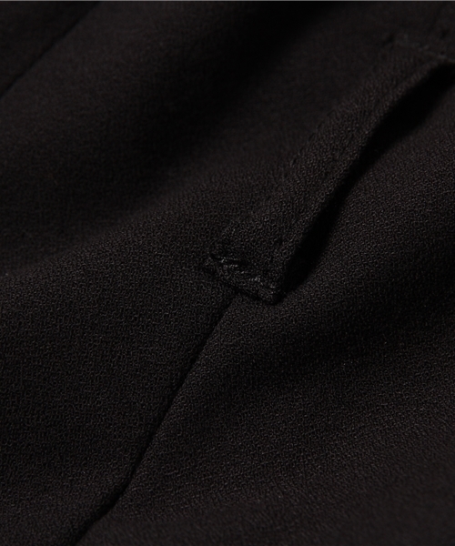 mysty woman（ミスティウーマン）の「ジョーゼットワイドパンツ（その他パンツ・レディース・ブラック/ピンクベージュ/オフホワイト・FREE）」の12枚目の写真