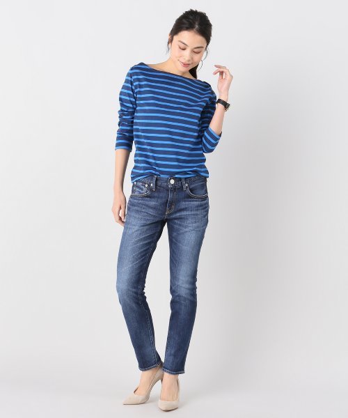 tシャツ 「LOEFF」パイル ボートネック プルオーバー レディース セール】＜LOEFF＞パイル ボートネック プルオーバー（Tシャツ